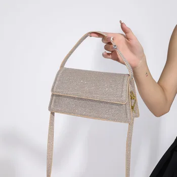 Korejski Moda Vrečko pod Pazduho Žensk 2023 Nova Mala Sveže Torbici Preprost Teksturo Torba oblikovalec vrečke luksuzni srčkan denarnice