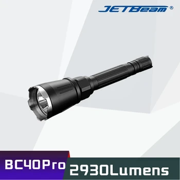 JETBeam BC40 PRO Taktično Svetilko Super Svetla 2930Lumens CREE XHP50 LED EOS Troch Luč Za Kampiranje, Iskanje