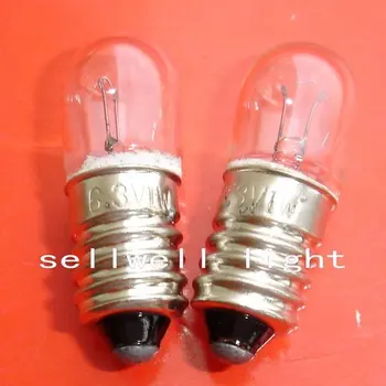Nova Resnično Strokovnega Ce Žarnica Edison Novo!miniaturni Svetloba Svetilke 6.3 v 1w E10 10x28 A562