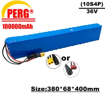 PERG-10s4p, 36V litij-ionske baterije, 800W, 100Ah, vgrajene v BMS, XT60 ali T plug, primeren za kolesa in električna vozila