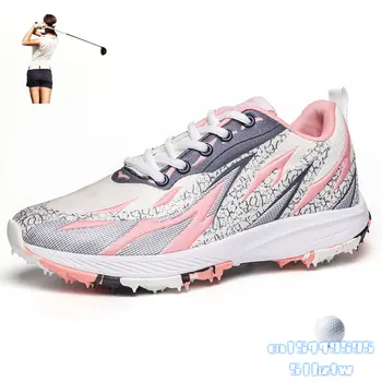 2023 Novi Golf Čevlji za Ženske Udobno Golf Sneakres Dekleta Šota Prostem Obutev za Golfiste, Športne Superge