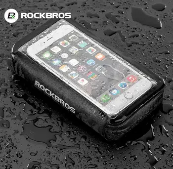 ROCKBROS touch screen mobilni telefon torba nepremočljiva denarnice kartico vrečko kolo torba spremembe ključnih torba za prenosni majhne visi vreča-049