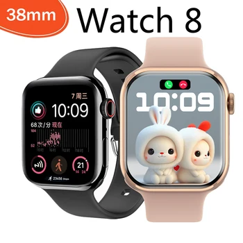 2023 Klic Pametno Gledati Ženske Serije 8 MP 38 mm Fitnes Watch band ženske moški IP68 Vodotesen Smartwatch za Apple Watch IWO Watch 8