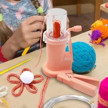 DIY Pletilni Stroj, Mini Spool Knitter Okrasili Obrti Zapestnico Ročno Tkanje Crocheting Orodja Nastavite Gospodinjski Šivalni Pribor
