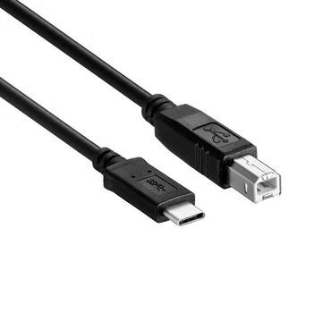 USB-C USB 3.1 Tip C Moški-USB2.0 USB B Moški Podatkovni Kabel Za Prenosni računalnik, Tiskalnik, Trdi Disk