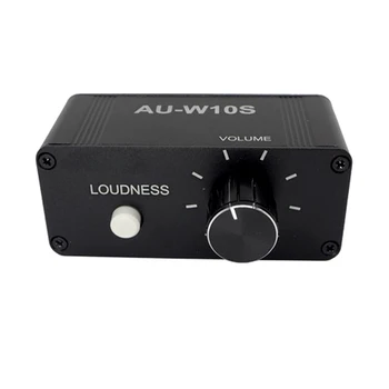 3,5 Mm Rca Vmesnika Lotus Stereo Prilagoditev Glasbo, Zvočne Vrstice Krmilnik Regulator Dual Channel Glasnosti