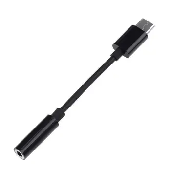 Tip-C Do 3,5 mm Jack Pretvornik Prenosne Slušalke Avdio Adapter s Kablom USB C Do 3,5 Mm Slušalke, Aux Kabel Za Xiaomi Huawei