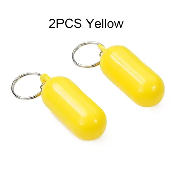 Trajno Vroče Prodajo Nove Praktične Uporabne Živahno Key Ring Plavajoče Keychain Varnost 2,5 cm Čolnarjenje Plavajo Morski Vodi