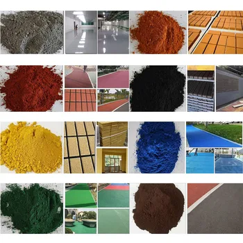 500 g železovega Oksida Pigment Cementa Barvni Dodatek železov Oksid, Rdeče Prahu, Vijolično Modra, Siva Oranžna Črni Smodnik