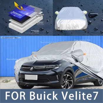 Za Buick Velite 7 Outdoor Protection popoln komplet Zajema Snežno odejo Dežnik Nepremočljiva Dustproof Zunanja Avto oprema