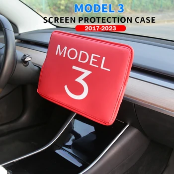 Avto Navigacija Sredinski Konzoli Zaščitnik Kritje Auto Zaslon Dežnik Prahu Kritje Auto Dodatki Za Tesla Model 3 2017-2023