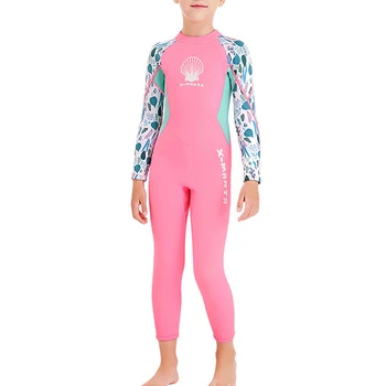 POTOP JADRO Otrok Potapljaško Obleko Prenosni Toplo Vodenje UPF 50 3 Plast Zaščitne Plavalna Obleka Oblačila Zelene XXL