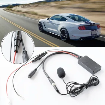 Avto Auto Bluetooth Brezžični Adapter Radio AUX Kabel Glasbeni Sprejemnik Modul Adapter BT-Prostoročno Klicanje Univerzalni Za Domači